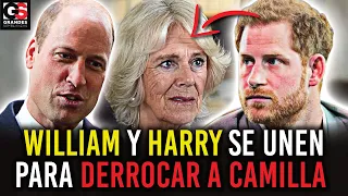 William y Harry UNIDOS para DERROCAR a Camilla Parker "Vengaremos la Memoria de Nuestra Madre Diana"