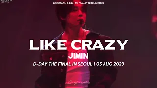 [ENG] FULL LIVE Jimin "LIKE CRAZY" D-DAY The Final In Seoul *ARMYs singing on point* [230805]