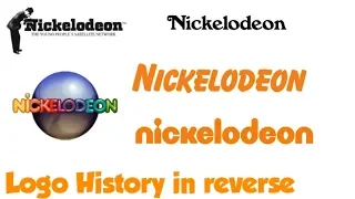 Nickelodeon logo history in reverse