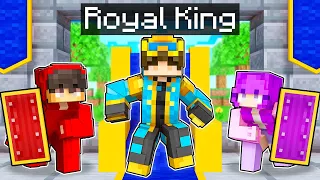 Playing As A ROYAL KING in Minecraft!