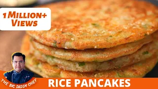 Easy Rice Pancakes Recipe For Tiffin | Healthy and Quick Breakfast Recipe | चावल और आलू का उत्तपम