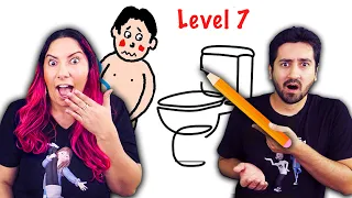 DESENHE TUDO CERTO PARA GANHAR no Just Draw | Gabriel e Shirley