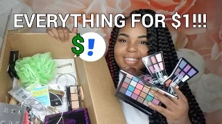 HUGE Shop Miss A HAUL | EVERYTHING FOR $1 | 40 Items | Makeup & Jewelry