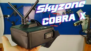 Skyzone Cobra X- Самый топовый и навороченный FPV видеошлем!