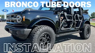 How to install Tube Doors on your Bronco!