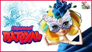 FABULOUS PATROL ❤️ Doll SNOW / HOW TO DRAW A FACE / part 2 / Muza Rukodeliya