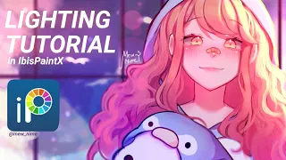 Lighting Tutorial | ibispaintx + voiceover! | MewNime