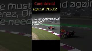 You can’t defend against SERGIO PEREZ #f12021 #shorts #redbull #checoperez #danielricciardo