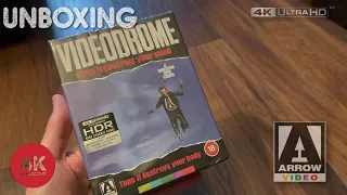 Videodrome (Original Artwork) 4k UltraHD Blu-ray from @Arrow_Video Unboxing
