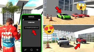New Modified Car Showroom secret Internet Code😱🔥| Indian Bikes Driving 3D New Update | Harsh in Game