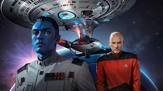 What if Captain Picard met Grand Admiral Thrawn? (Star Wars/Star Trek crossover!)