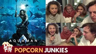 Aquaman Final TRAILER - Nadia Sawalha & Family Reaction