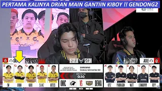 KAIRI DIKASIH LING DEWA AUTO NGGAK MAIN !! ONIC ESPORTS VS DEWA UNITED ESPORTS GAME 1