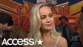 'Captain Marvel': Brie Larson Took On The Role To Inspire Young Girls & Boys | Access