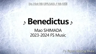 Mao SHIMADA 2023-2024 FS Music