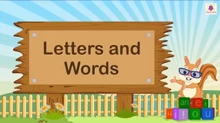 Letters and Words | English Grammar & Composition Grade 2 | Periwinkle