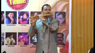 Tum Aa Gaye ho and Aaja Tujhko Pukare Mere Geet by Mohit Shastry on Flute  at Jashn Grand Finale