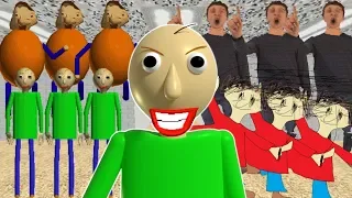 BALDI CLONED HIMSELF AND ALL HIS FRIENDS! | New Baldi's Basics Mod