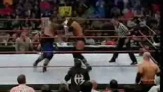 Triple H vs Umaga  ( Lumberjack Match )  Part 1/2