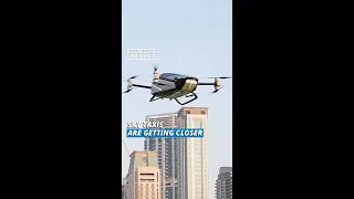 Flying Taxis Tested In Dubai