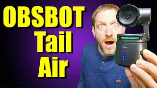 Amazing, hand-held, AI-driven camera! The OBSBOT Tail Air Setup