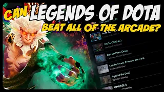 Legends of Dota VS The World