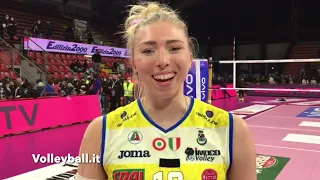 Conegliano:  200 giorni dopo l'infortunio all'Europeo torna Sarah Fahr... l'emozione della centrale