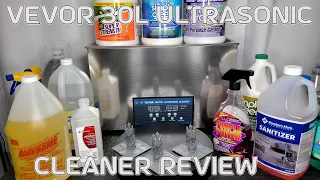 Vevor 30L Ultrasonic and cleaning agents for resin printing review