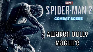 BULLY MAGUIRE BLACK SUIT SPIDERMAN WITH AGGRESSIVE DIALOGUE ~ MARVEL SPIDERMAN 2 - COMBAT ( NIGHT )