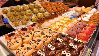 31 kinds of sweet donuts!! Master of making amazing donuts / korean street food