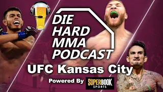 UFC Kansas City Holloway vs Allen | The Die Hard MMA Podcast UFC Kansas City Predictions