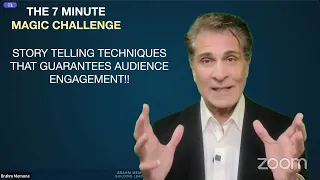 Story Telling for Audience Engagement - The 7 Minute Magic Challenge. 🚀