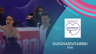 Guignard/Fabbri (ITA) | Ice Dance RD | Rostelecom Cup 2021  | #GPFigure