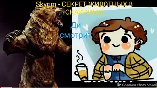 Skyrim - СЕКРЕТ ЖИВОТНЫХ В СКАЙРИМЕ!