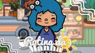 Rotina da Manhã!!☕️☀️| Toca Life World |