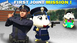 GTA 5 : Shinchan Joins Police And Went On Mission With Franklin In GTA 5 ! (GTA 5 Mods)