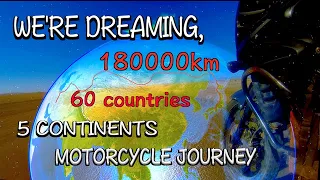 Five Continents Around the World Motorcycle Journey M83 Outro [バイク世界一周]