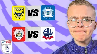 BOLTON AND OXFORD PROGRESS TO A PLAY OFF FINAL! | League One Live