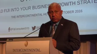 Fijian Prime Minister opens Fiji Trade & Investment Symposium in Sydney