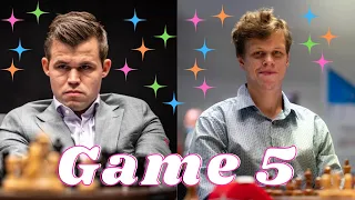 Magnus Carlsen vs Vladislav Artemiev - Chessable Masters 2023 (Day 1, Game 5)