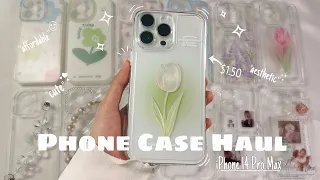 iPhone 14 Pro Max Case Haul🌷(Aesthetic haul☁️)Cute & Affordable✨| {SHEIN}📱