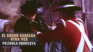 El Zorro Cabalga Otra Vez | Western | Rara Película Completa en Español