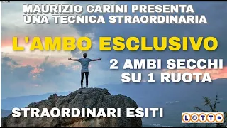 Tecnica AMBO ESCLUSIVO  2 AMBI SECCHI SU 1 RUOTA