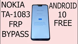 NOKIA 6.1 PLUS FRP BYPASS ANDROID 10