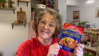 Hereford Spicy Beef Crumble | Dollar Tree Food Finds | Dinner on a Budget