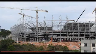 Arena MRV - 18/11/2021 - 1/ CHAMANDO ATENÇÃO /ARQUIBANCADAS A VISTA.