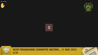 NCOP Programme Committee Meeting, 11 May 2023