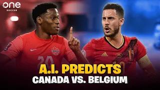 We simulated Canada vs. Belgium 1,000 TIMES!!