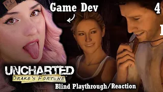 Uncharted 1 | Blind Let's Play | Part 4