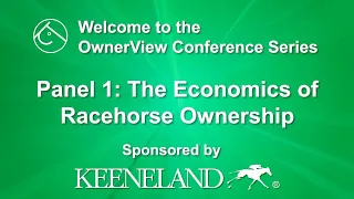 Panel 1 - The Economics of Racehorse Ownership